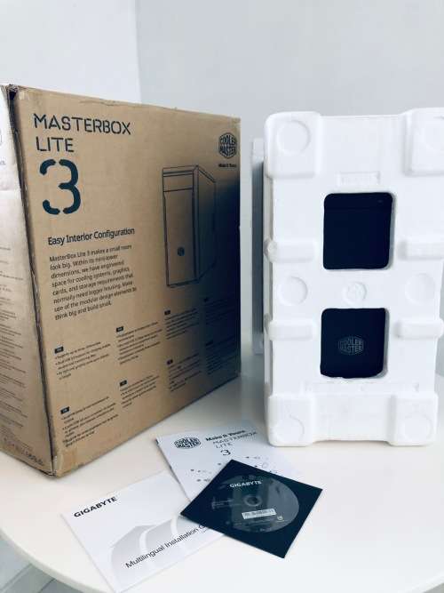 Cooler Master Entry Level Gaming PC - 1GB GPU - 4GB DDR4 - 8th Gen Intel i3 - 1TB HDD - Gigabyte 310