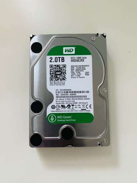 Western Digital Green 3.5` 2TB SATA 6Gb s Hard Drive