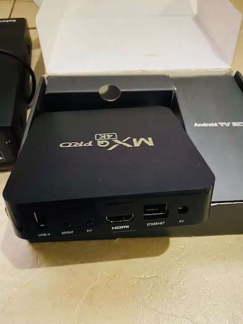 Android TV Box, 2x Remotes, DVD Player