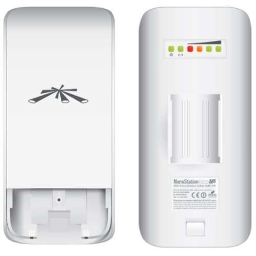 Ubiquiti NanoStation Loco M2, outdoor, 2.4GHz MIMO, 2x 8dBi, AirMAX - CPE