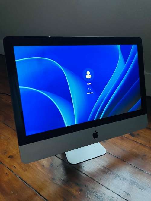 WINDOWS 11 PRO APPLE IMAC - 8GB RAM - 256GB SSD - FULL HD - LATE 2009