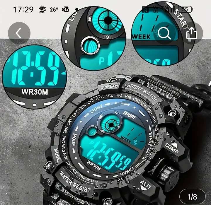 LED Sports Watch