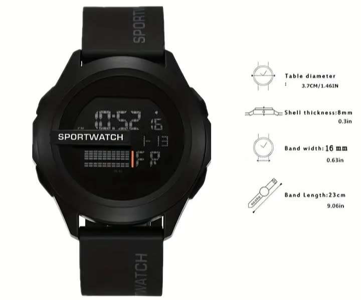 Unisex Sports Watch