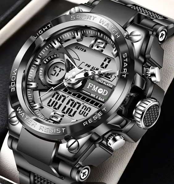 Mens Alloy Sports Watch