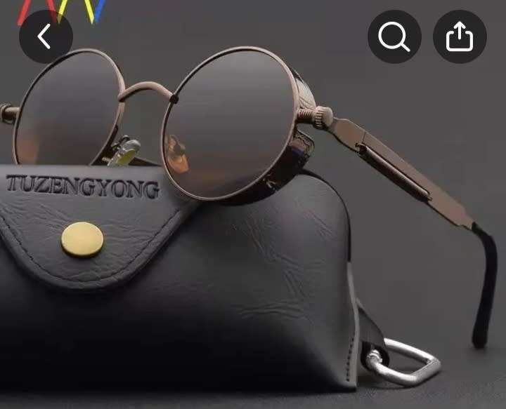 Street Style Steampunk Sun Glasses