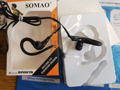 Bulk from 6//Brand new SOMAO Secure Fit Earphones