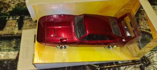 Jada Toys Fast and Furious Dom`s Dodge Charger Daytona DIE-CAST Car, 1: 24 Scale Red