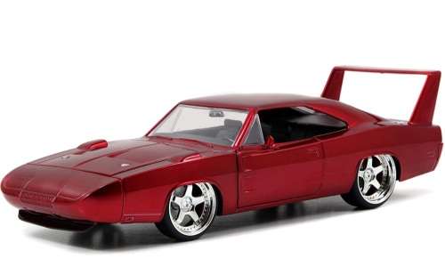 Jada Toys Fast & Furious Dom's Dodge Charger Daytona DIE-CAST Car, 1: 24