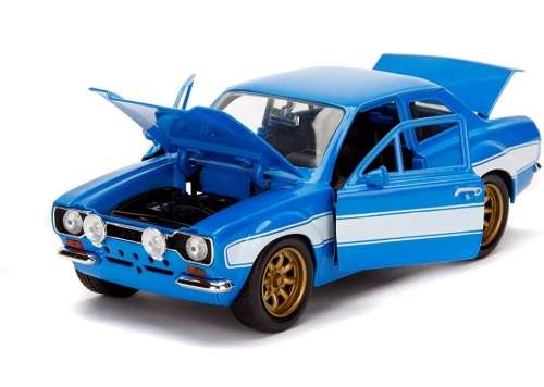 Jada Toys Fast and Furious Brian's Ford Escort RS200 Mk1 DIE-CAST Car, 1: 24 Scale