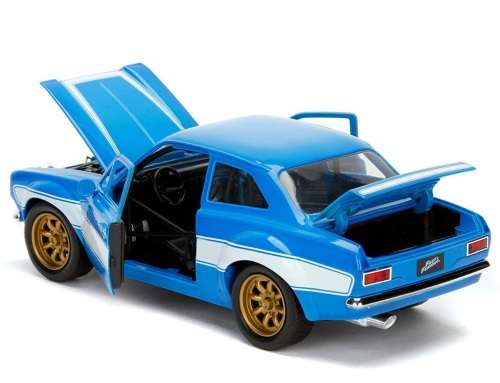 Jada Toys Fast and Furious Brian's Ford Escort RS200 Mk1 DIE-CAST Car, 1: 24 Scale