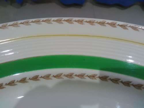 1930S WOODS BURSLEM PLATTER 36x27cm  - PLEASE SEE PICTURES & READ DESC 4 MORE INFO