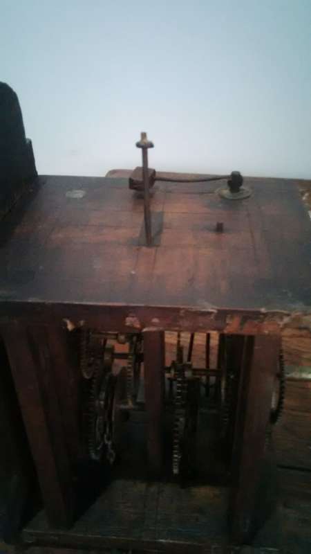 ANTIQUE BLACK FORREST POSTMAN'S CLOCK - MUSEUM PIECE FOR RESTORATION || Please read & view picts