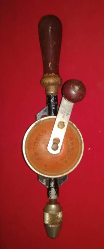 VINTAGE STANLEY NO803 HAND DRILL ||Ref desc. & view pict