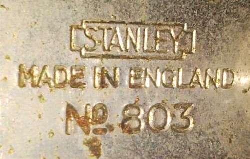 VINTAGE STANLEY NO803 HAND DRILL ||Ref desc. & view pict