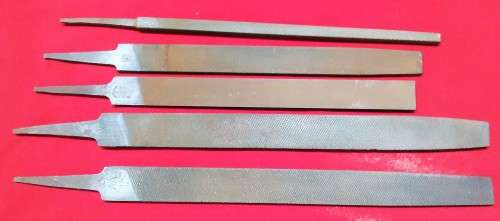 5 Metal Files - various makes - refer to pictures for condition