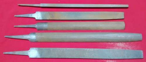5 Metal Files - various makes - refer to pictures for condition