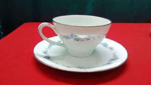 VINTAGE NORITAKE 3 TRIOS, SUGAR BOWL & MILK JUG - BARCAROLLE 6655 - refer to pictures for condition