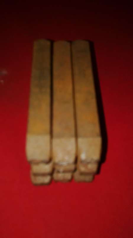 GERMAN ALAPHABET & NUMBERS METAL STAMPS - BODMAN No 2172 & 2173  Refer Desc & Pictures for condition