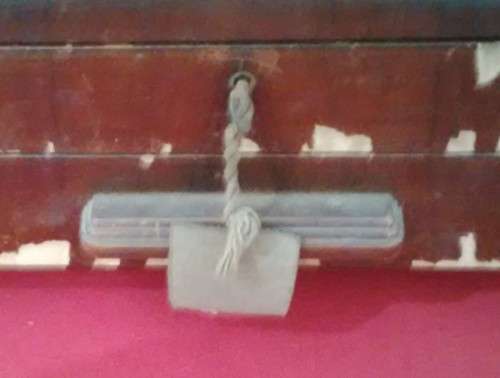 VINTAGE WOODEN CHEST KEY AND DRAWER (45x30x20) - SEE PICTURES