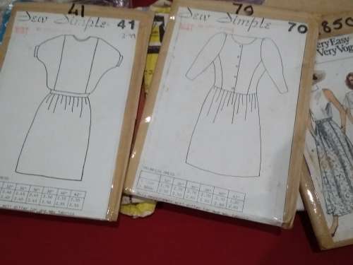 OVER 30 VINTAGE DRESS & OTHER PATTERNS -  PICTURES ARE PART OF THE DESCRIPTION