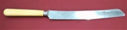 JOHN TURTON & CO CARVING KNIFE + THOS NUTBROWN LTD BREADKNIFE-  PICTURES ARE PART OF THE DESCRIPTION