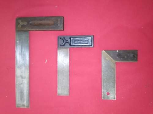 3 x VINTAGE SQUARES - STANLEY No 20 USA, RABONE No 1905 & STANLEY SWEETHEART  See PICs & DESC