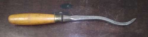Vintage Marples Swan Neck Chisel 40cm -  PLEASE C Pics & Desc