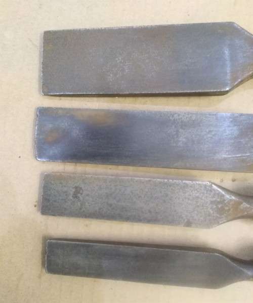 Set of 4 Vintage Marples Chisels - PLEASE C Pics & Dlesc