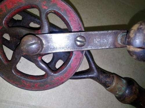 Vintage Millers Falls No 85 Hand Drill - Please C Pics N Description