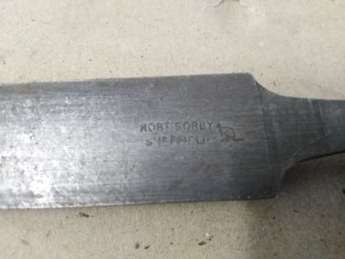3 VINTAGE CHISELS - SORBY, MARPLES & VINE  - Please C Pics N Description