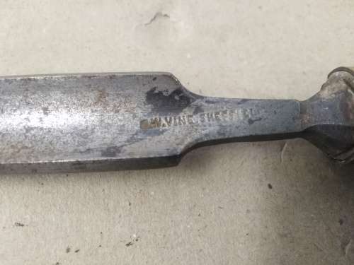3 VINTAGE CHISELS - SORBY, MARPLES & VINE  - Please C Pics N Description