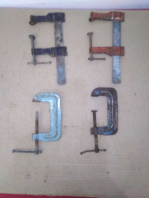 4 CLAMPS  - Please C Pics N Description