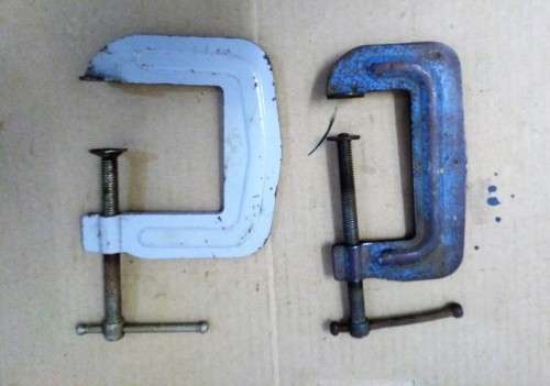 2 G CLAMPS-  Please C Pics N Description