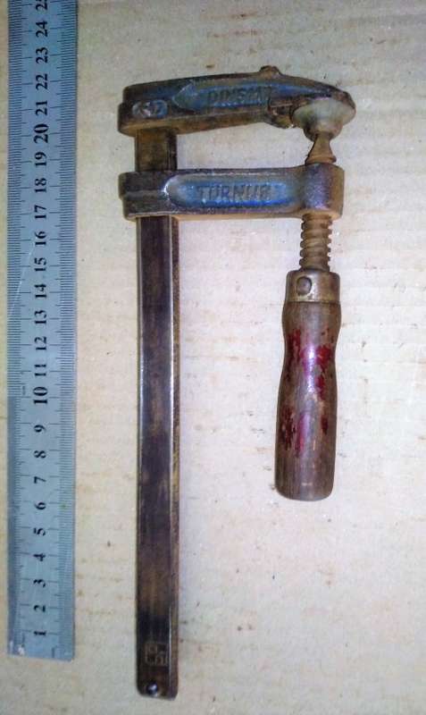 VINTAGE TURNUS DIN 5117 CLAMP - Please C Pics N Description