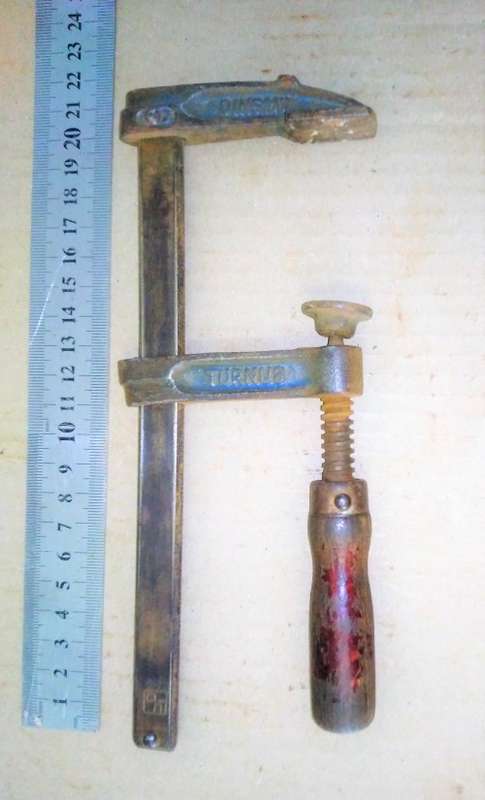 VINTAGE TURNUS DIN 5117 CLAMP - Please C Pics N Description