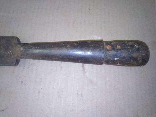 VINTAGE CHISEL BLADE BIG 30cm X 5cm-  - Please C Pics N Description