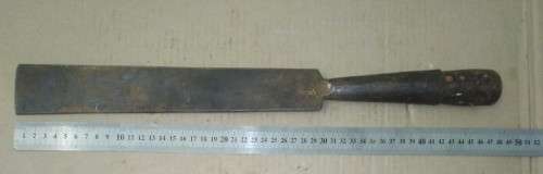 VINTAGE CHISEL BLADE BIG 30cm X 5cm-  - Please C Pics N Description