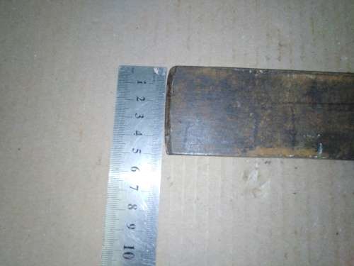 VINTAGE CHISEL BLADE BIG 30cm X 5cm-  - Please C Pics N Description