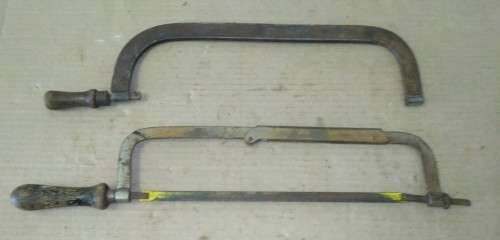 2 HACKSAWS AS PER PICS  - Please C Pics N Description