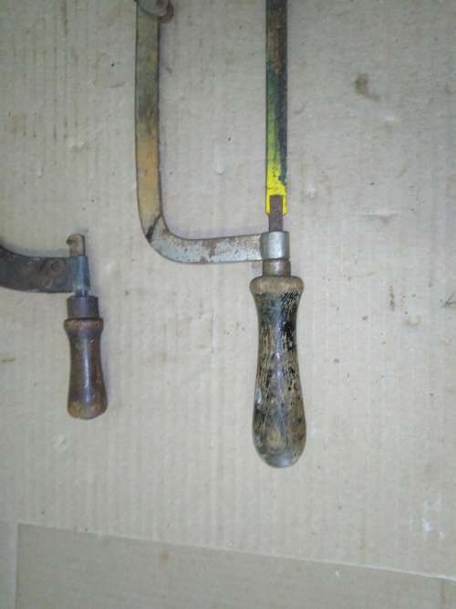 2 HACKSAWS AS PER PICS  - Please C Pics N Description