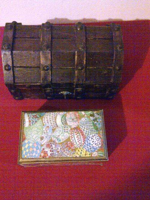 2 x Jewel/Trinket Box - see pics