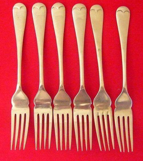 Silver plated Forks