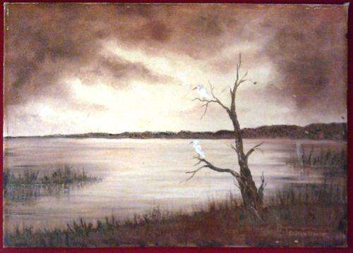 Original Oil by P.A.Tomilin