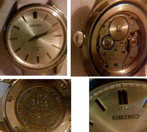 A VINTAGE COLLECTABLE SEIKO 66-7100 for RESTORATION !!! see pics