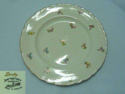 Clarice Cliff Display Plate 25cm-  See pics & Desc