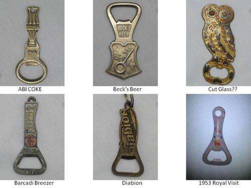 Collection of vintage Bottle Cap Openers- see desc, pics