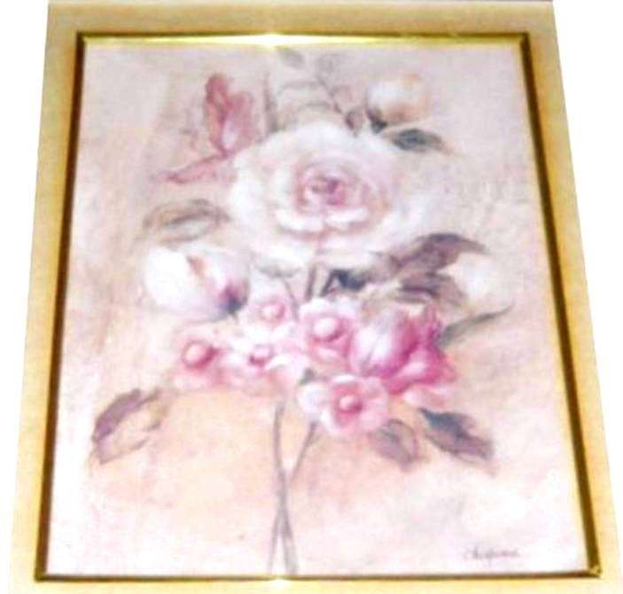 A BEAUTIFUL, PROFESSIONALLY FRAMED FLOWER PRINT 3 (PH  = R50) - PLEASE C PICS AND DESC