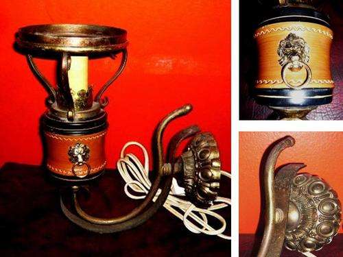 A BEAUTIFUL WALL LIGHT STAND (PH  = R65) - PLEASE C PICS AND DESC