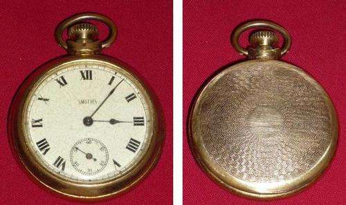VINTAGE SMITHS POCKET WATCH - FULLY FUNCTIONAL  (PH  = R50) - PLEASE C PICS AND DESC