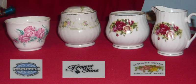 COLLECTABLES - SUGAR BOWLS AND MILK JUG - SEE PICs BELOW - POSTAGE R60